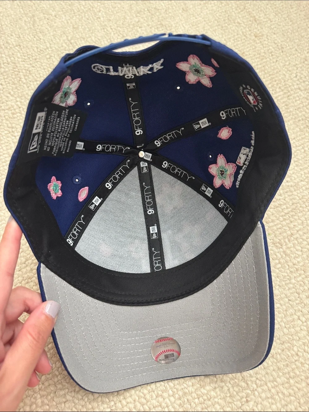 Takashi Murikami Tokyo Series Dodgers snapback hat
